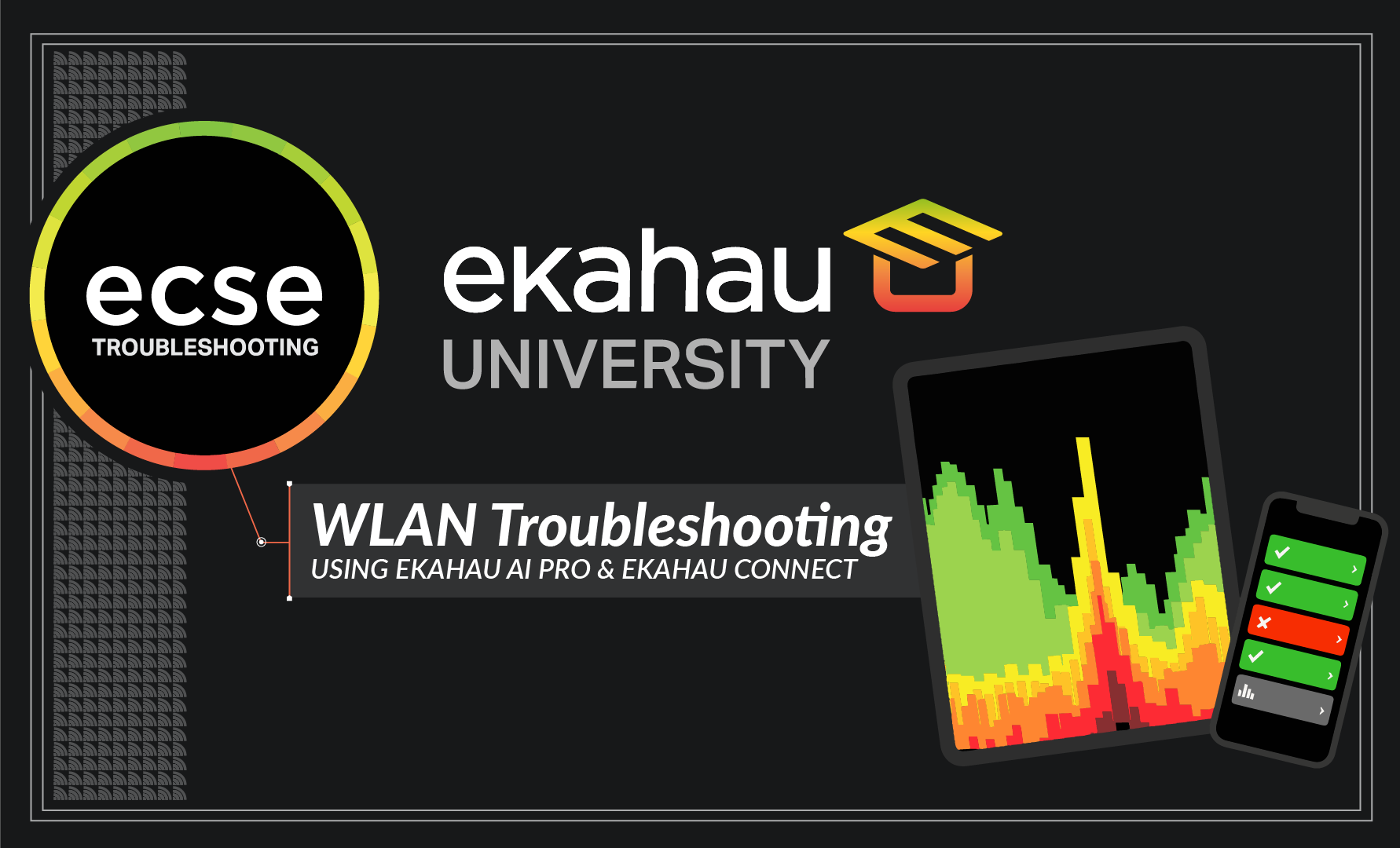 Clase ECSE Troubleshooting de Ekahau