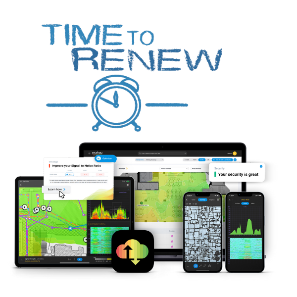 Suscripción a Ekahau Connect - Renovación de 1 año