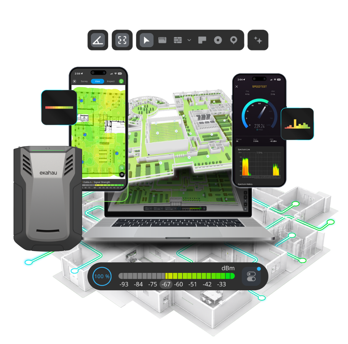 Ekahau AI SaaS Bundle Pack II